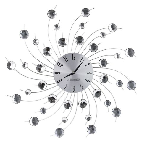 Esperanza Geneva EHC004 Wanduhr, 50 cm, dekoratives 3D-Design