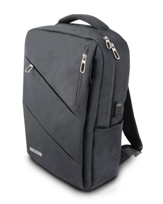 Esperanza NOVARA ET197 - Notebookrucksack 15,6″, Polyester 300D, USB-Port
