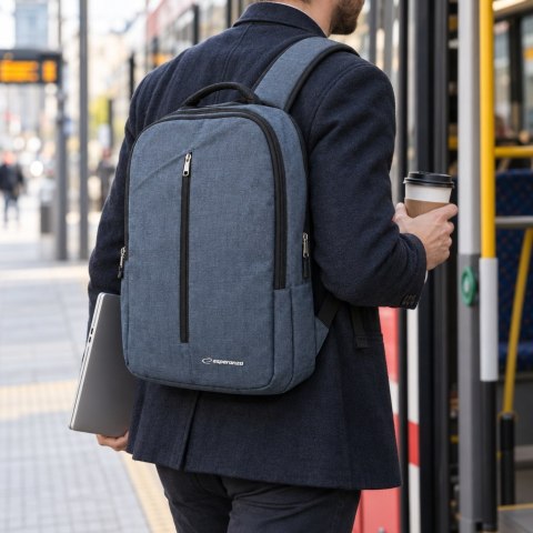 Esperanza TARANTO ET196 - Notebookrucksack 15,6″, Polyester 300D