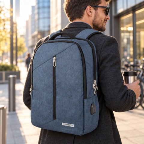 Esperanza TARANTO ET196 - Notebookrucksack 15,6″, Polyester 300D