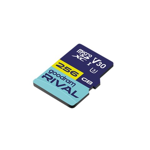 Goodram RIVAL M3AA 256 GB microSDXC-Speicherkarte U3 V30 mit SD-Adapter