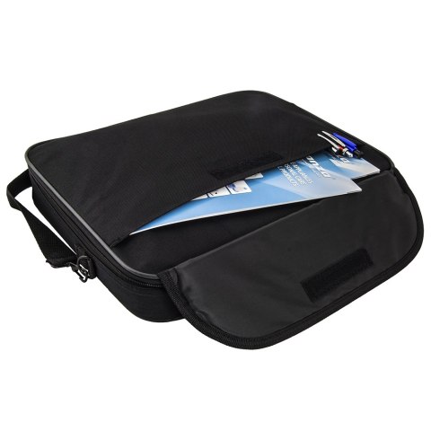 Notebooktasche Esperanza Classic 15,6 Zoll, verstellbares Fach, schwarz