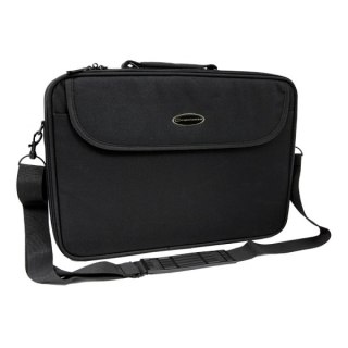 Notebooktasche Esperanza Classic+ 17 Zoll, verstellbares Fach, schwarz
