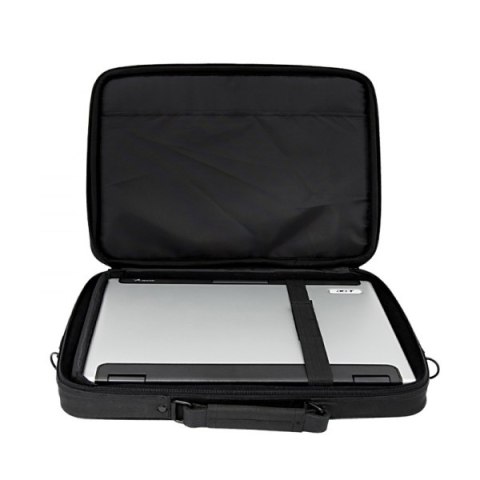 Notebooktasche Esperanza Classic+ 17 Zoll, verstellbares Fach, schwarz
