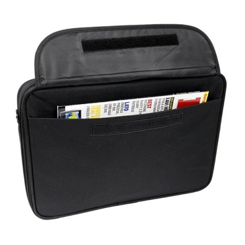 Notebooktasche Esperanza Classic+ 17 Zoll, verstellbares Fach, schwarz