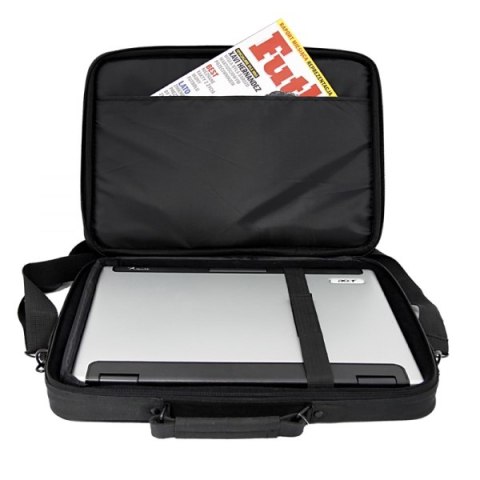 Notebooktasche Esperanza Classic+ 17 Zoll, verstellbares Fach, schwarz