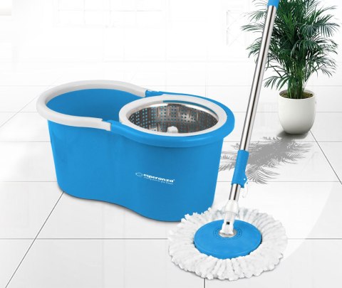 Schleudermopp Esperanza Perfect Clean 006, Edelstahlkorb, 125 cm