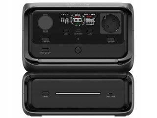 EcoFlow RIVER 3 Max Powerstation 600W, 572Wh, LiFePO4, UPS, 10 ms
