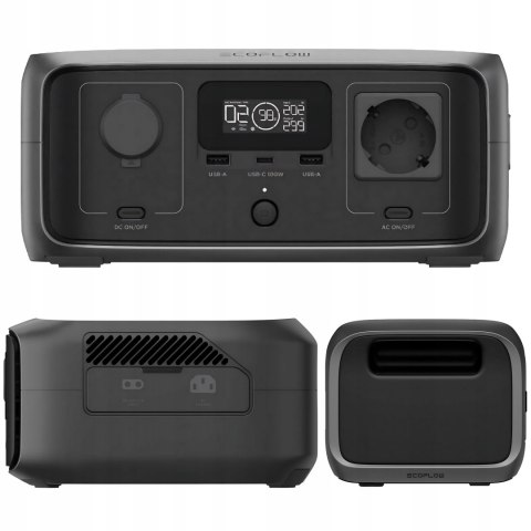 EcoFlow RIVER 3 Powerstation, 300W, 245Wh, LiFePO4, IP54