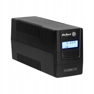 Rebel Nanopower Plus 1000 UPS, 1000 VA, 600 W, LCD, USB & RJ45