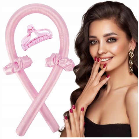 SEOL Cosmetics Heatless Locken Set, Rosa, 4 Teile