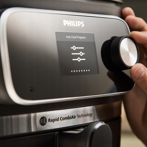 Philips Ovi Smart 2.0 HD9880/90 Heißluftfritteuse 8,3 l mit Thermometer