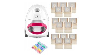 Amica Staubsauger mit Beutel 900 W Epa10 Mechanische Saugkraftregulierung