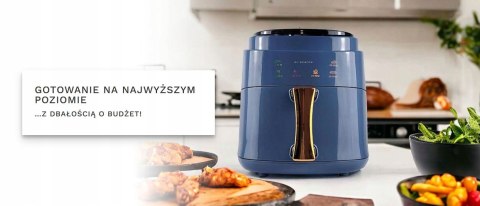 Air Essence Solano Heißluftfritteuse 6 l, LCD, Smart Heating 3D Air Fryer