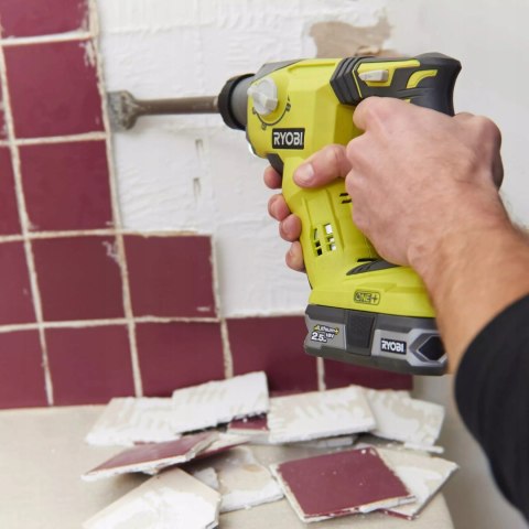 Ryobi R18SDS-0 SDS-Plus Akku-Bohrhammer 18 V, 1,3 J, 4 Modi, ohne Akku