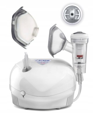 Kolben-Inhalator-Nebulizer Flaem Alphaneb 4 Stufen Kinder/Erwachsene TÜV