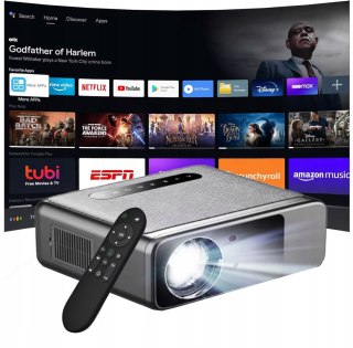 Heelly LED-Projektor mit Android 9, Full HD, WLAN & Bluetooth
