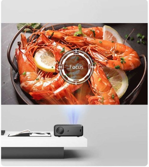 Heelly LED-Projektor mit Android 9, Full HD, WLAN & Bluetooth