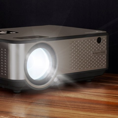 Kruger&Matz V-LED60 Projektor, Full HD, WLAN, bis 150 Zoll