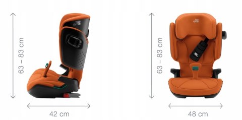Britax Römer Kidfix i-Size Kindersitz 100-150 cm, ISOFIX, schwarz