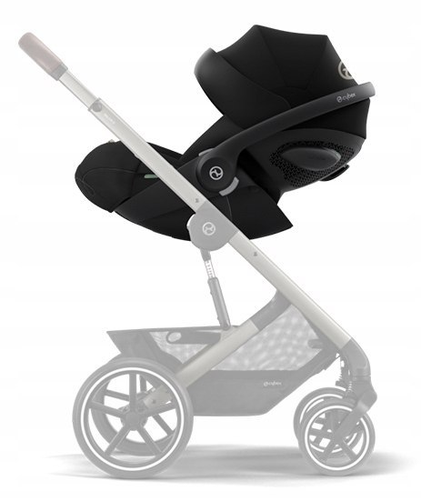 Cybex Kindersitz Cloud G I-Size 0-13-kg-Liegefunktion, Magic Black