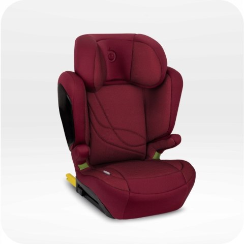 MoMi Mei R129 Kindersitz 100-150 cm, ISOFIX, rot, 9-fach verstellbar
