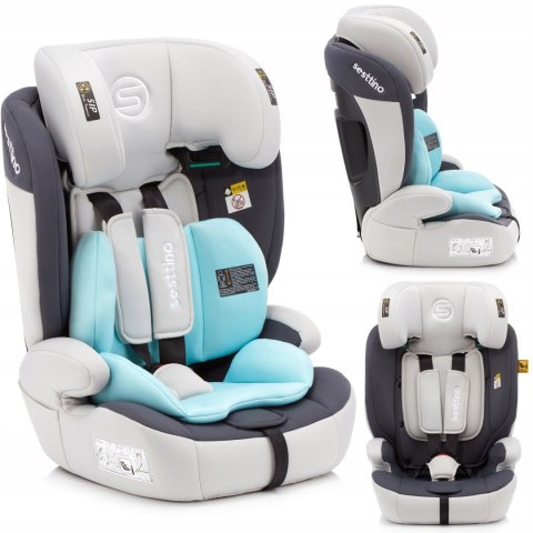 Sesttino Rocker Pro i-Size Kindersitz 76-150 cm, R129, türkis