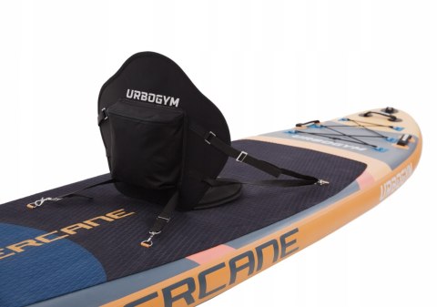 Urbogym Hypercane SUP-Brett 350 cm mit Sitz und Kajakpaddel