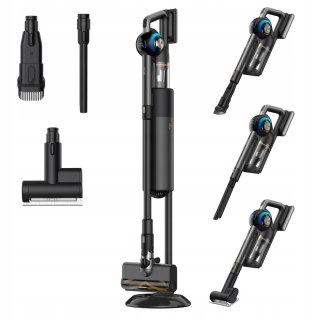 JIGOO V700 Akku-Staubsauger mit Station & HEPA-Filter