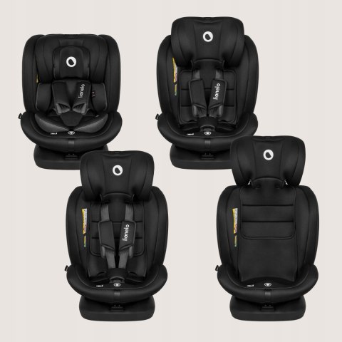 Autokindersitz Lionelo I-Size Drehbar Isofix 40-150 cm + Organizer Bastiaan