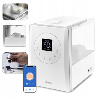 Levoit LV600S Luftbefeuchter, 6L, Warm/Kalt, WLAN, bis 70 m²