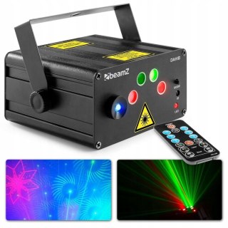 BeamZ Dahib Laserprojektor, Rot/Grün, LED, Fernbedienung