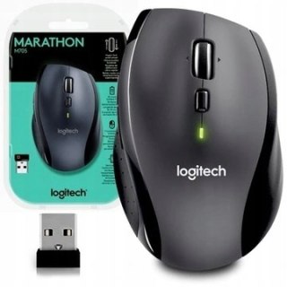 Kabellose Logitech M705 Marathon Maus, 1000 DPI, 7 Tasten, Optischer Sensor