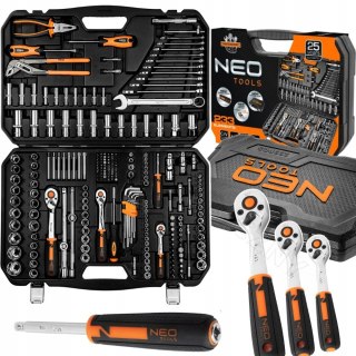 Neo Steckschlüssel-Set 233 Teile 10-078 Torx Ratschen Koffer Neo tools