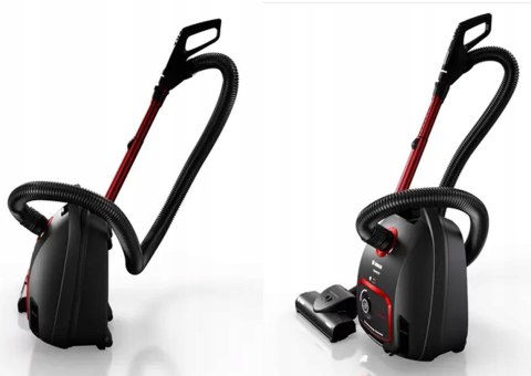 Bosch ProPower BGL6POW2 Beutelstaubsauger mit Griff-Fernbedienung
