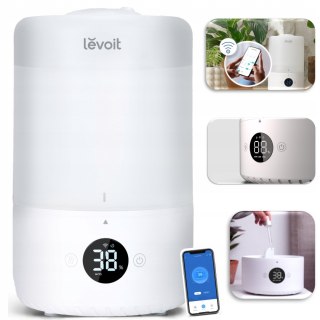 Levoit Dual 200S Luftbefeuchter 3 l mit Hygrometer App und Aromafunktion