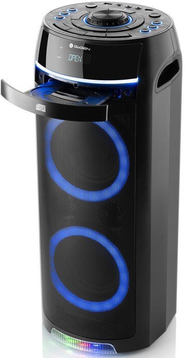 GoGEN HAPPEE BPS736CD Party-Lautsprecher, 90 W, CD, Mikrofon, LED