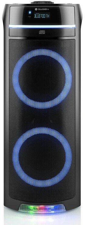 GoGEN HAPPEE BPS736CD Party-Lautsprecher, 90 W, CD, Mikrofon, LED